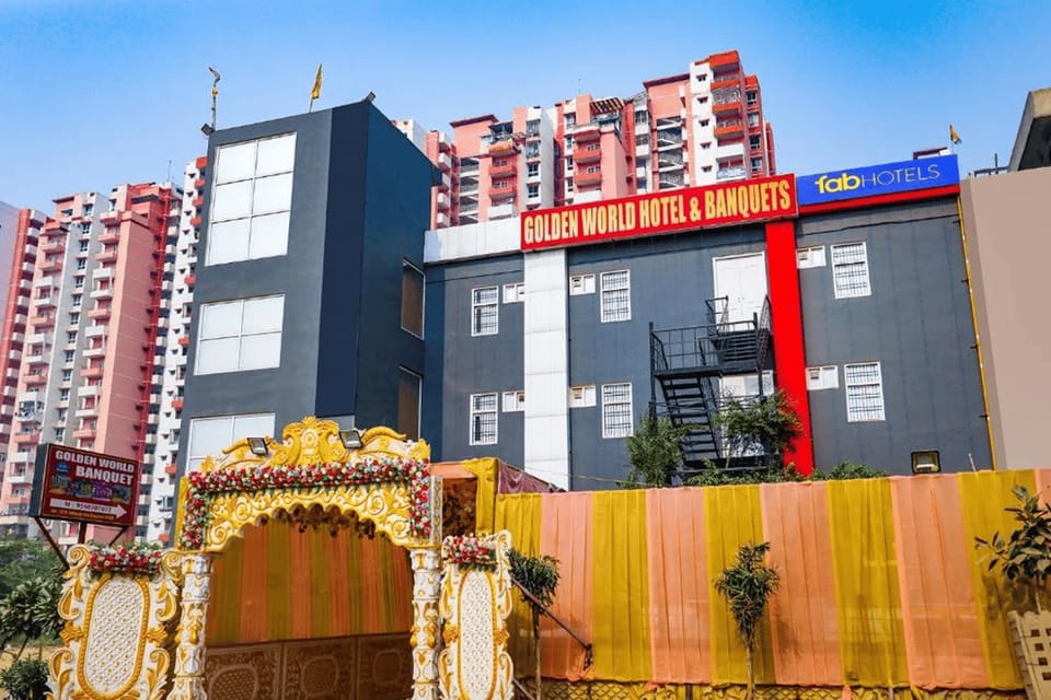 Hotel Golden World 10 Min Walk From Ghaziabad Railway Station Hotel in Haryana