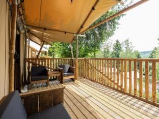 Glamping Tent in the Ardennes Hotel in Wallonia, Belgium