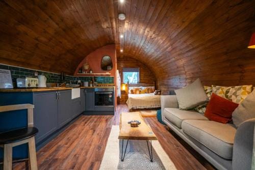 Coorie Retreats Luxury Geo Domes and Cabins with Private Hot Tubs Cinema Firepit Spa and More Lodge in England