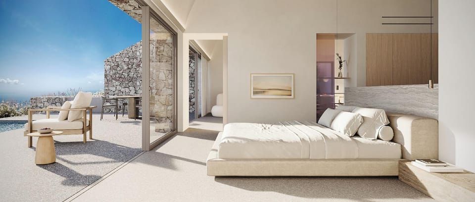Vouno Hotel in Santorini