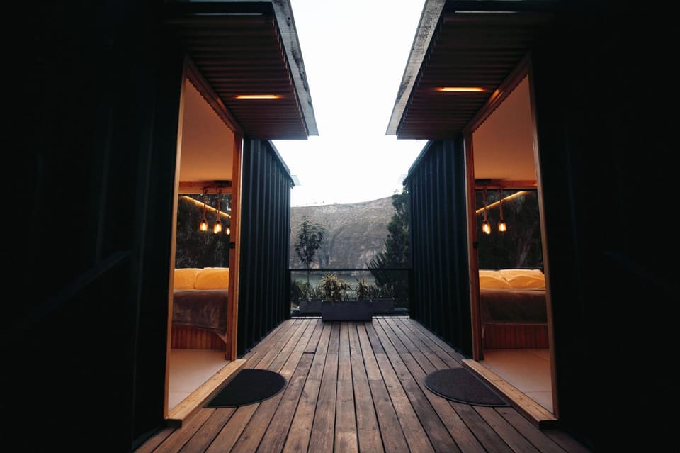 Hawkay Glamping Hotel in Tungurahua, Ecuador