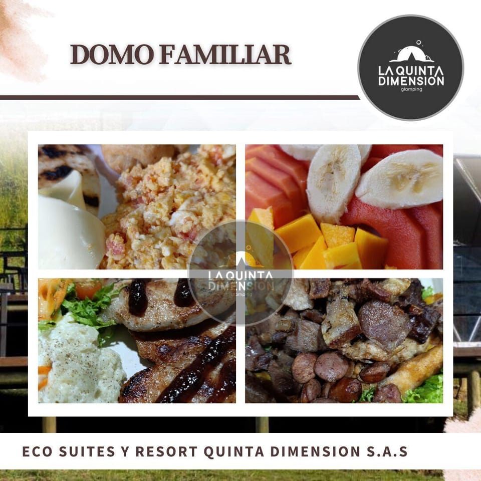 Glamping La Quinta Dimension Hotel in Antioquia