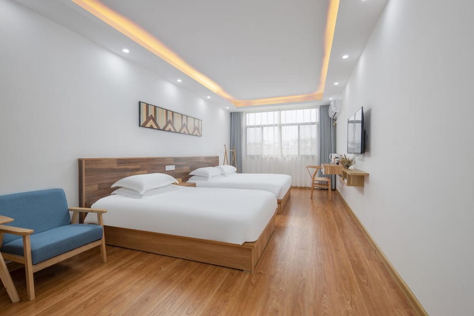 Floral Hotel·muyu Boutique hotel  (Peach Blossom Lake Scenic Spot Store) Hotel in Zhejiang