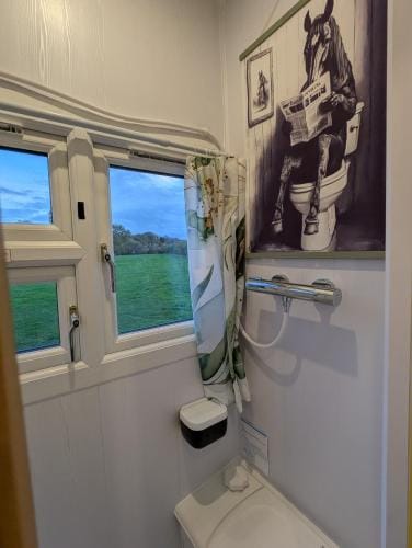 The Horsebox at Wits End Hotel in England