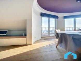 Duplex Apartment in Knokke by the Seawall Hotel in Knokke-Heist