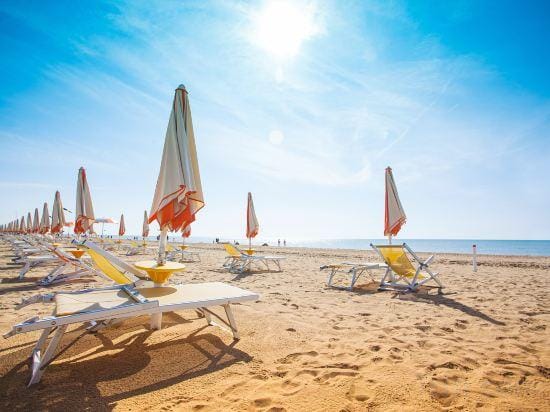 Villa with outdoor patio and fireplace Hotel in Bibione