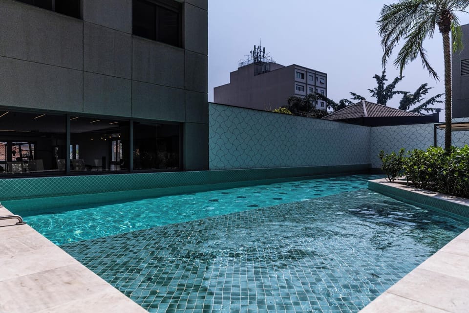 Estudio Pinheiros com piscina e academia Hotel in Sao Paulo City