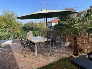 Classic and Modern Umag Apartment with Terrace and BBQ - Two Bedroom Apartment with Terrace Hotel in Istria County