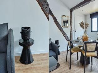 Apartment AC 2 Bedrooms Le Marais Beaubourg Hotel in Paris