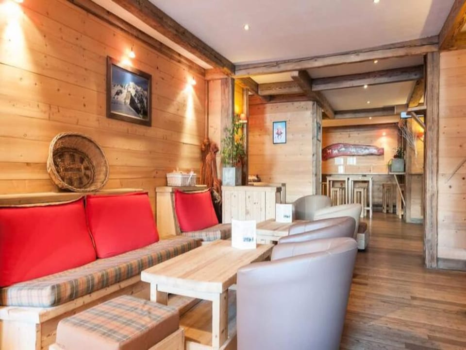Studio 5 people - 1 bedroom - Balcony Hotel in Megève