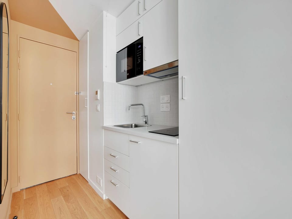 Residence Helios - Cosy bedroom 2p with Rooftop Hotel in Paris
