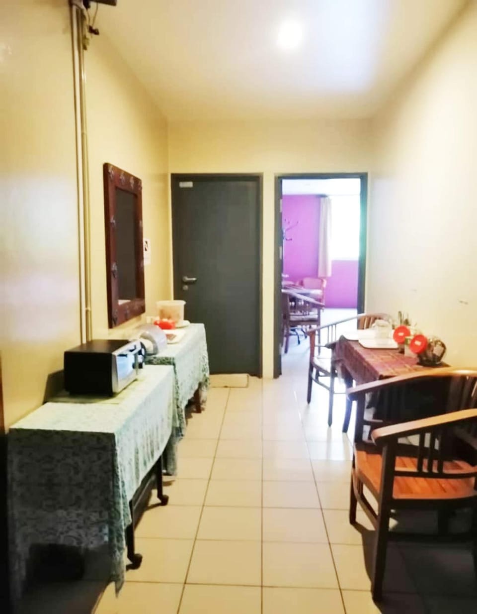Interior view