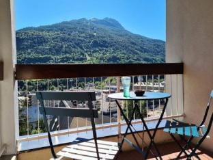 Apartment with view of the Prorel Hotel in Briançon