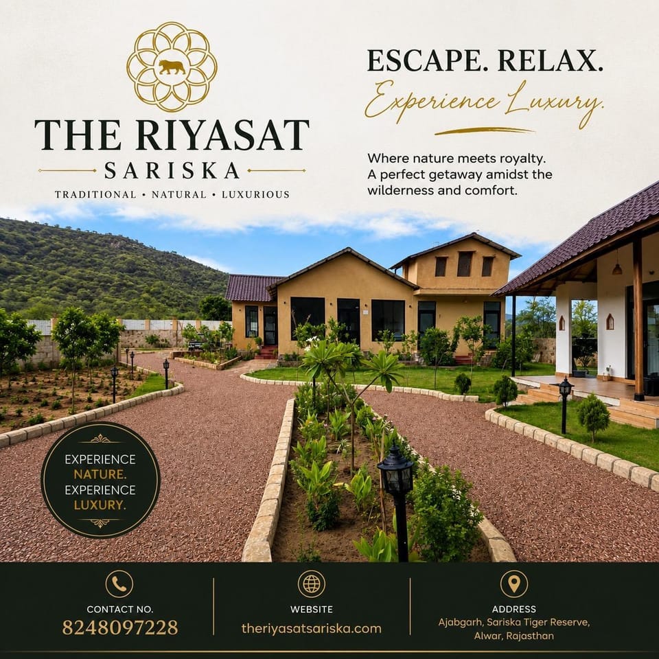 THE RiYASAT SARISKA Resort in Rajasthan
