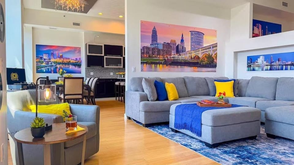 Downtown Cleveland: Steps To Sports & Events 2 Bedroom Condo by RedAwning Hotel in Ohio City