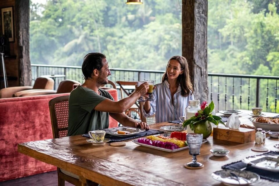 Exceptional 9BR Incredible Jungle View, River Access Hotel in Blahbatuh