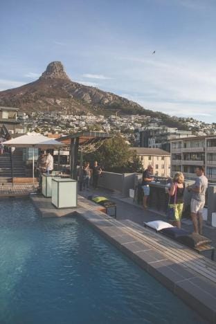 Modern Sea Point Apartment | Rooftop Pool Hotel in Sea Point
