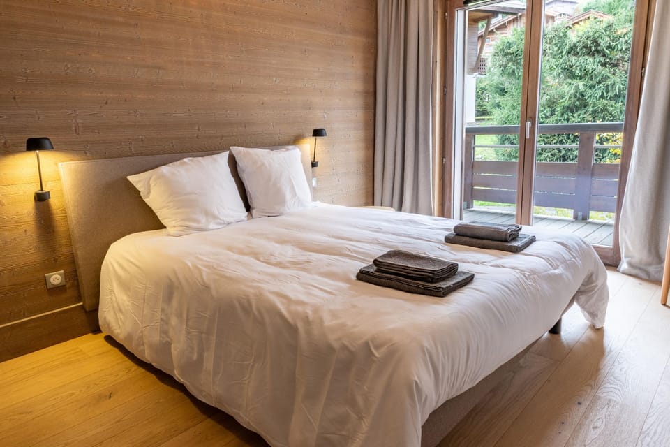 Apt Elegant with balcony 5P/2BR– Megève Center Hotel in Megève