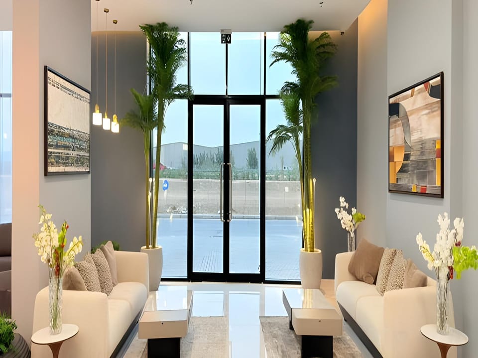 Luxury Apartment with Pool Gym & Free Parking at Equiti Gates Jebel Ali Apartment hotel in Dubai