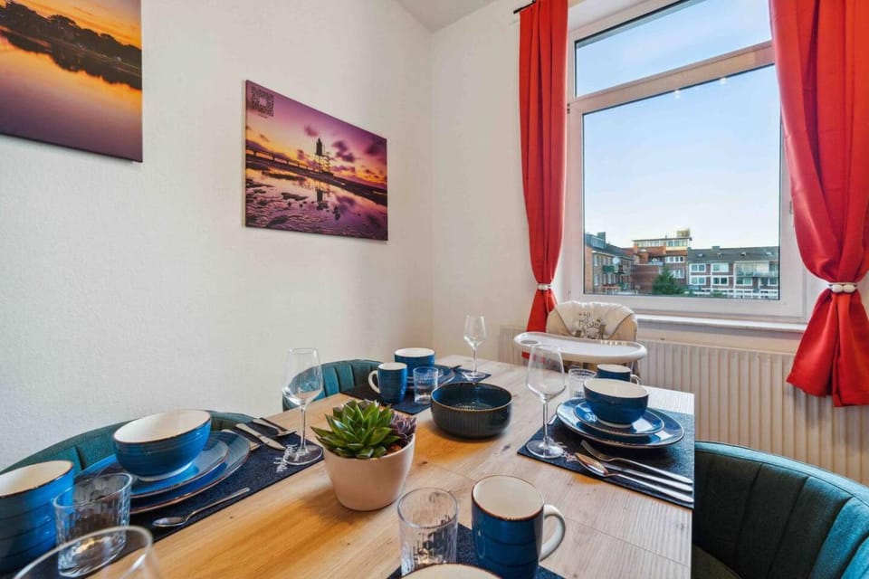 Up to 4 people Center Water Netflix Apartment hotel in Wilhelmshaven