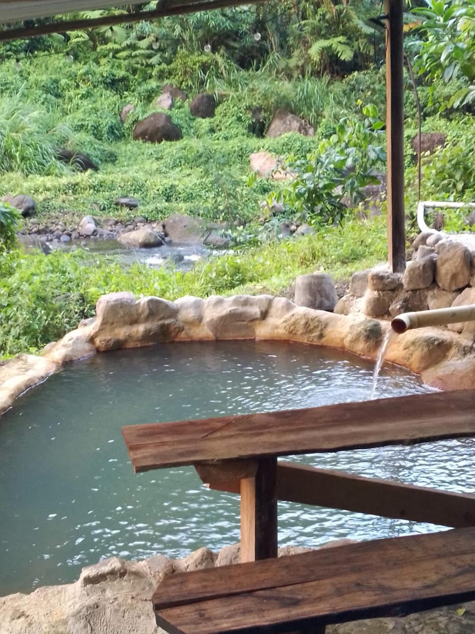 Hot spring bath