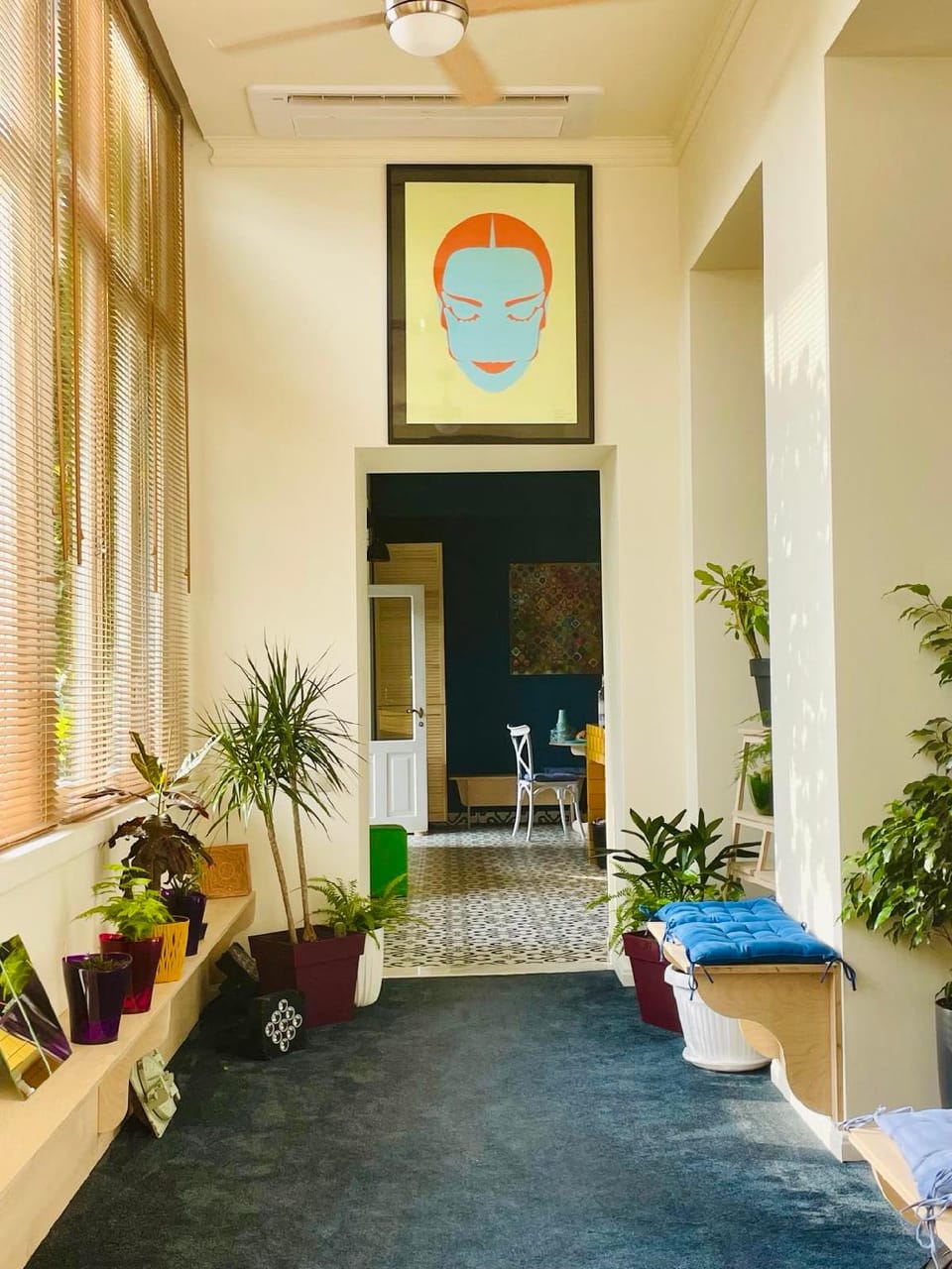 Interior view