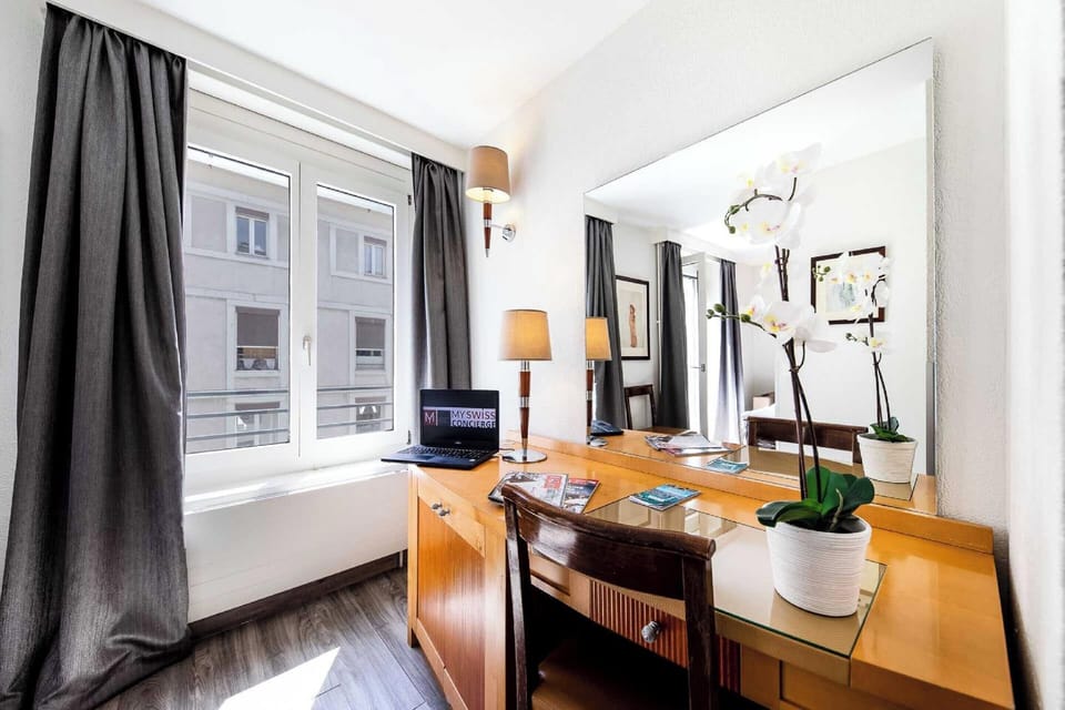 Cosy, Air-conditioned Flat -1br/4p- Geneva Hotel in Geneva
