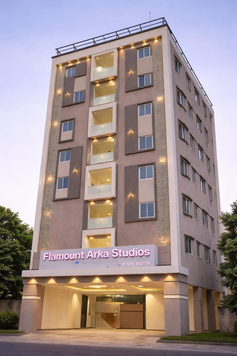 Hotel Flamount Arka Studios Hotel in Hyderabad