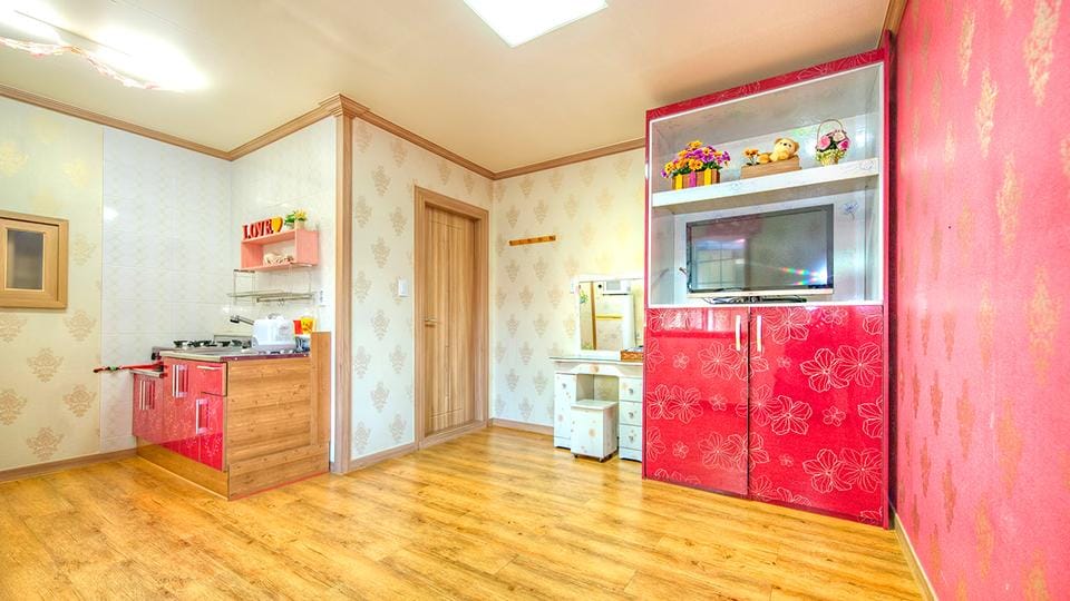 Pension in the Plum Forest Hotel in South Korea