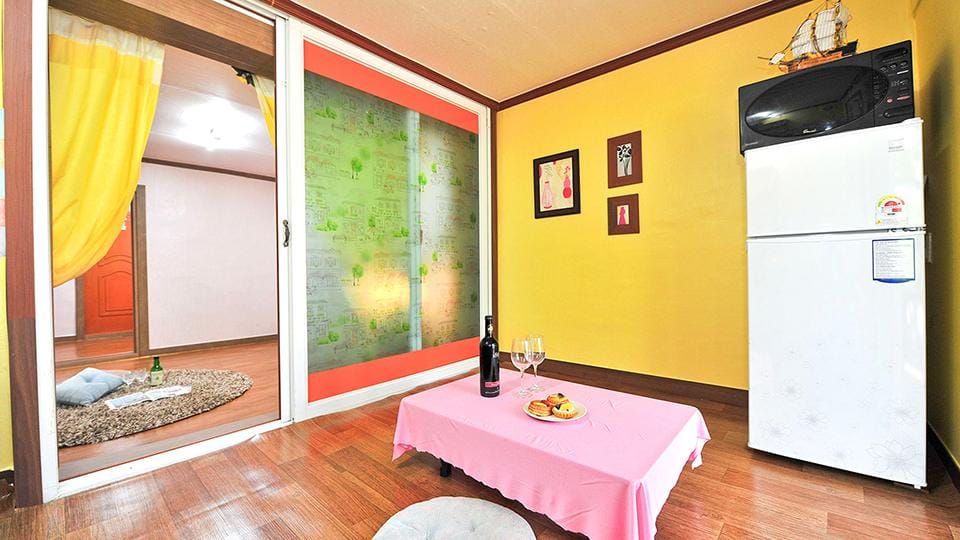 Pension in the Plum Forest Hotel in South Korea