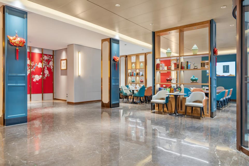 济南璞秀酒店火车站齐鲁儿童医院店Cultural Experience Hotel Hotel in Shandong
