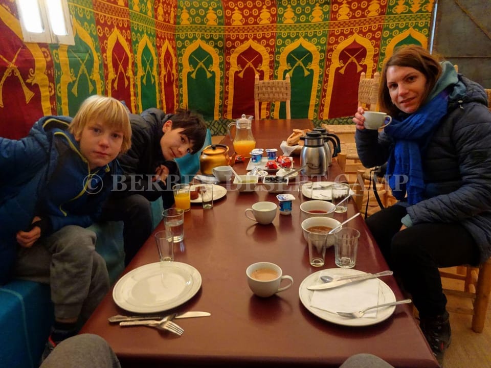 Berber Desert Camp Hotel in Morocco