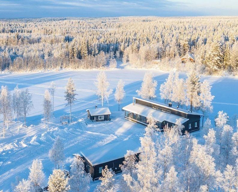 Exclusive Villa Wikkelä Ranua with Sauna & Jacuzzi Hotel in Lapland