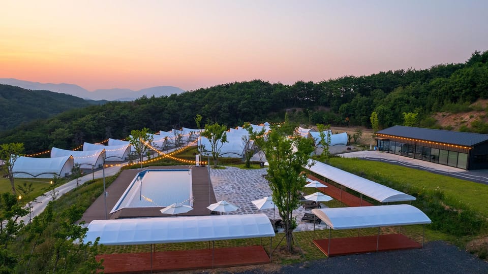 Ulsan Byeolsup Glamping Hotel in South Korea