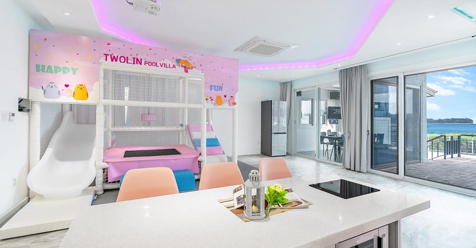Taean Turin Pool Villa Hotel in South Korea