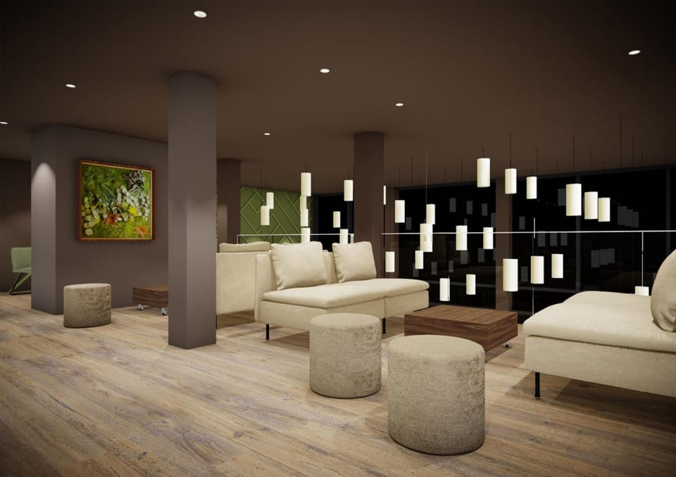 Shared lounge/TV area