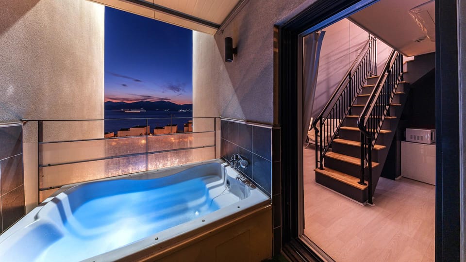 Namhae eoneu Starlight Pool Villa Hotel in South Korea