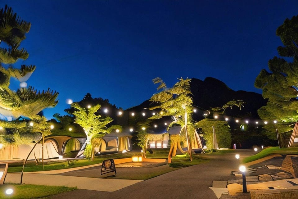 The Village Yufuin Onsen Glamping Hotel in Japan