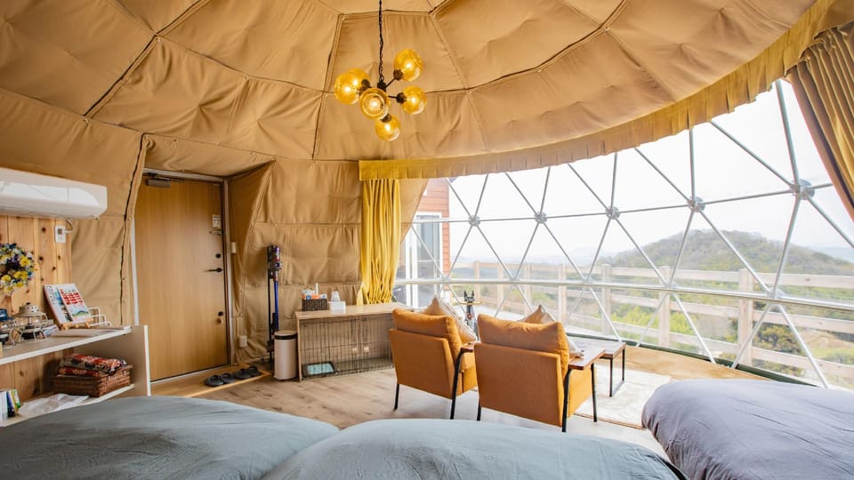 Miki Satoyama Glamping Hotel in Japan