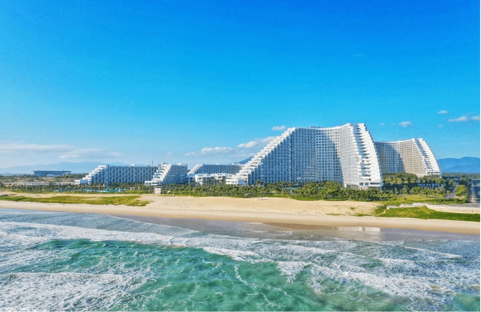 Private beach