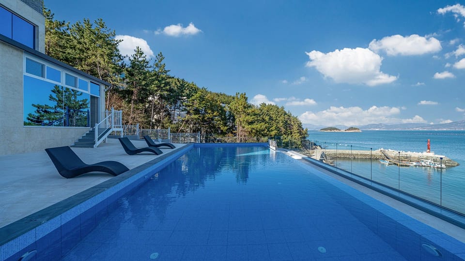 Yeosu Milos Pool Villa Hotel in South Korea