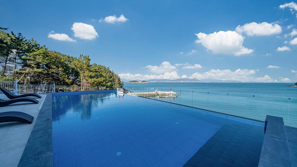 Yeosu Milos Pool Villa Hotel in South Korea