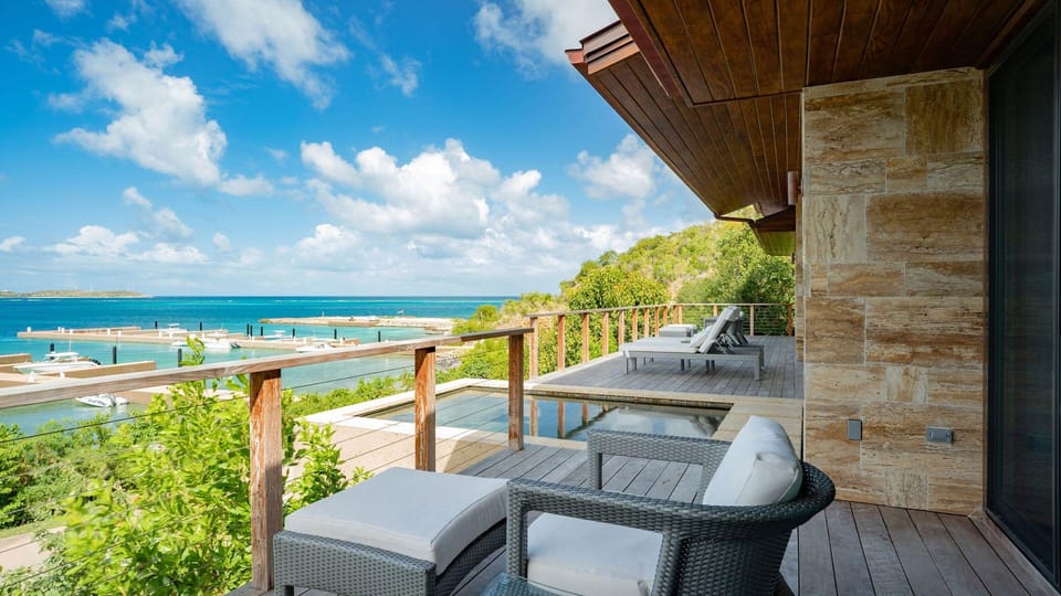 Oil Nut Bay Hotel in Caribbean