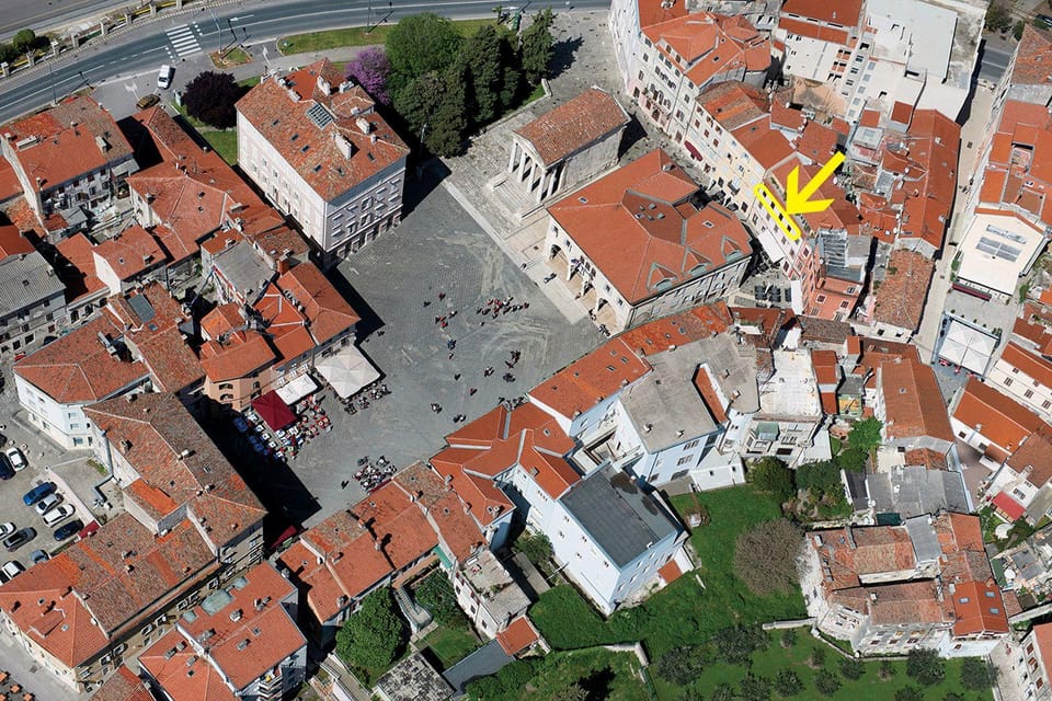 Diana City Hall View Hotel in Pula