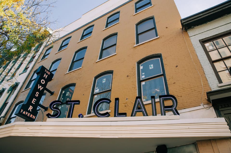 The St Clair Hotel in Frankfort