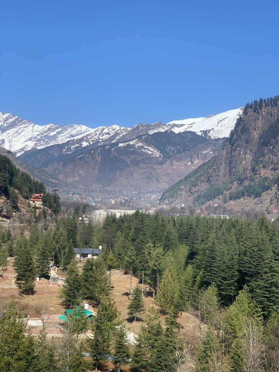 Hidden heaven waterfall view old manali Hotel in Himachal Pradesh
