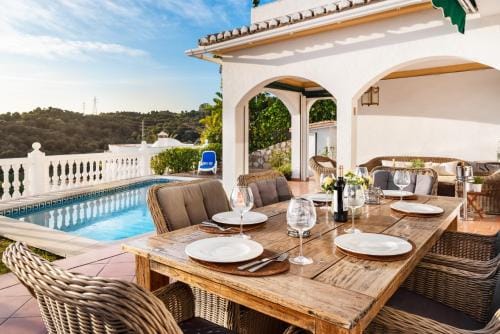 Villa Panorama - Sea View Villa with Private Pool Hotel in Sitio de Calahonda