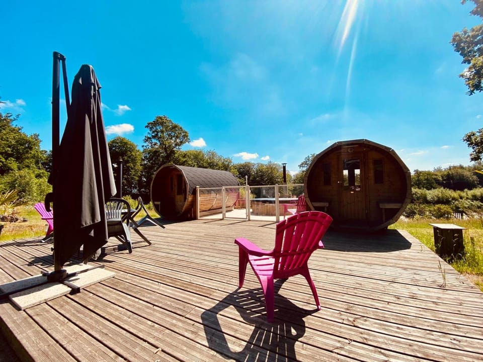 L'etape en foret Lodge in Brittany