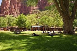 Zion Lodge - Inside the Park Lodge in Zion National Park
