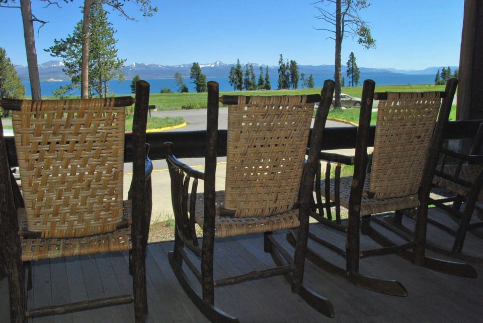 Lake Lodge Cabins - Inside the Park Lodge in Yellowstone National Park